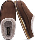 KuaiLu Mens Clog Slippers with Arch Support - Cozy Memory Foam thick