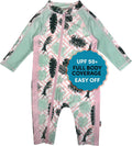 Girls Long-Sleeve UPF 50+ Swimsuit for Baby, Toddler & Little Girls