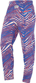 Zubaz NFL Z88 Team Logo Pants for Men and Women - Buffalo Bills Zebra