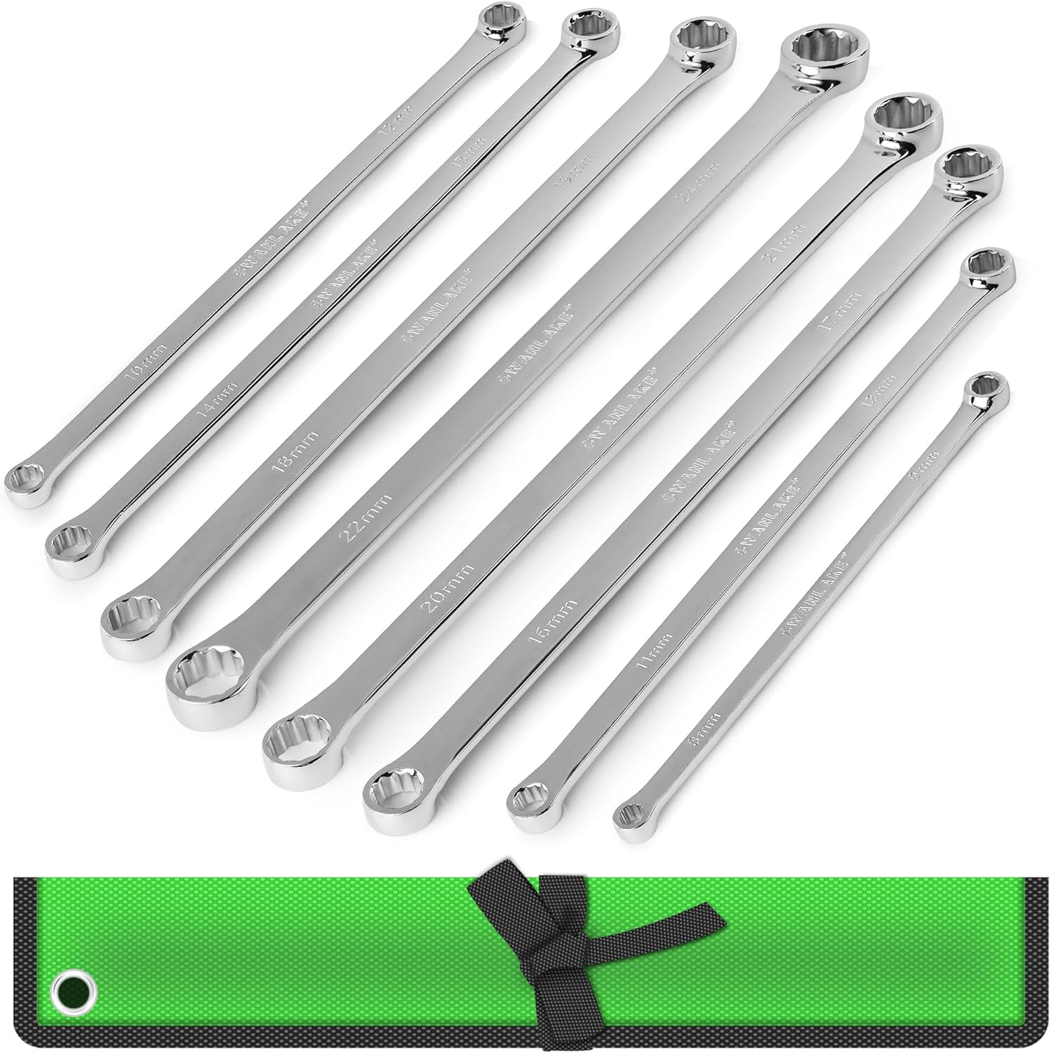SWANLAKE 8PCS Extra Long Double Box End Wrench Set Review