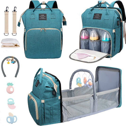 Baby Diaper Bag with Changing Station for Boys and Girls