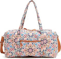 Vera Bradley Women's Cotton Large Travel Duffle Bag - Spacious
