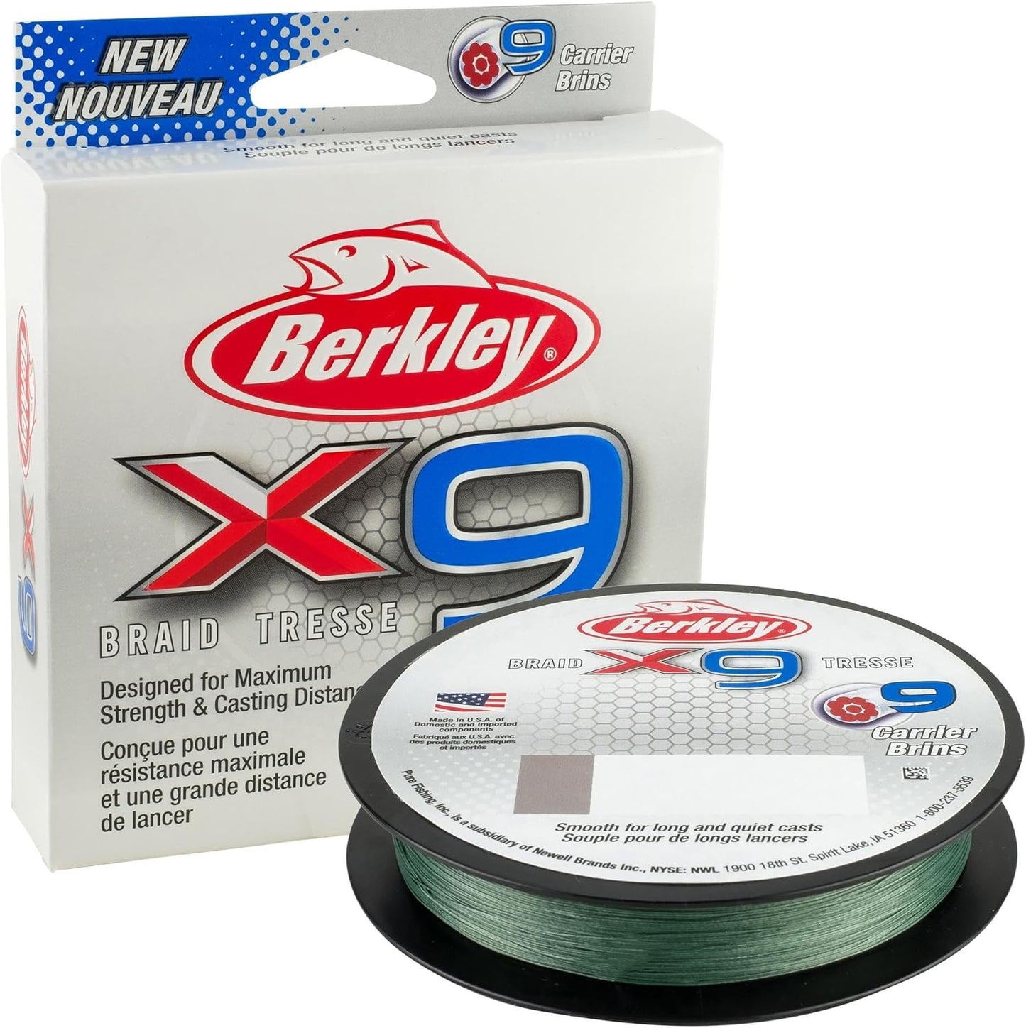 Berkley x9 Braid Fishing Line: Unmatched Strength and Distance