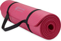 72in x 24in Thick Yoga Mat - Extra Cushion Fitness & Exercise Mat