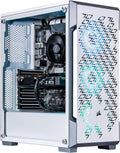 Velztorm White Fultix Custom Gaming Desktop PC - Balanced 64GB System