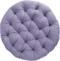 Sorra Home Papasan Cushion 44 in - Plush Lavender Comfort