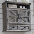 Bathroom Wall Cabinet Farmhouse Medicine Cabinet 24 in - Smart Wall