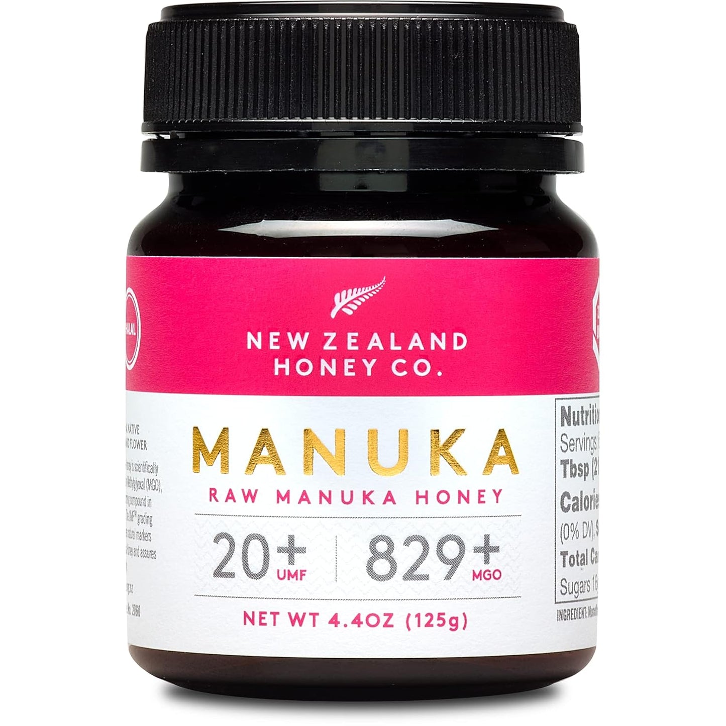 Raw Manuka Honey UMF 20+ MGO 829+ for Energy and Healing