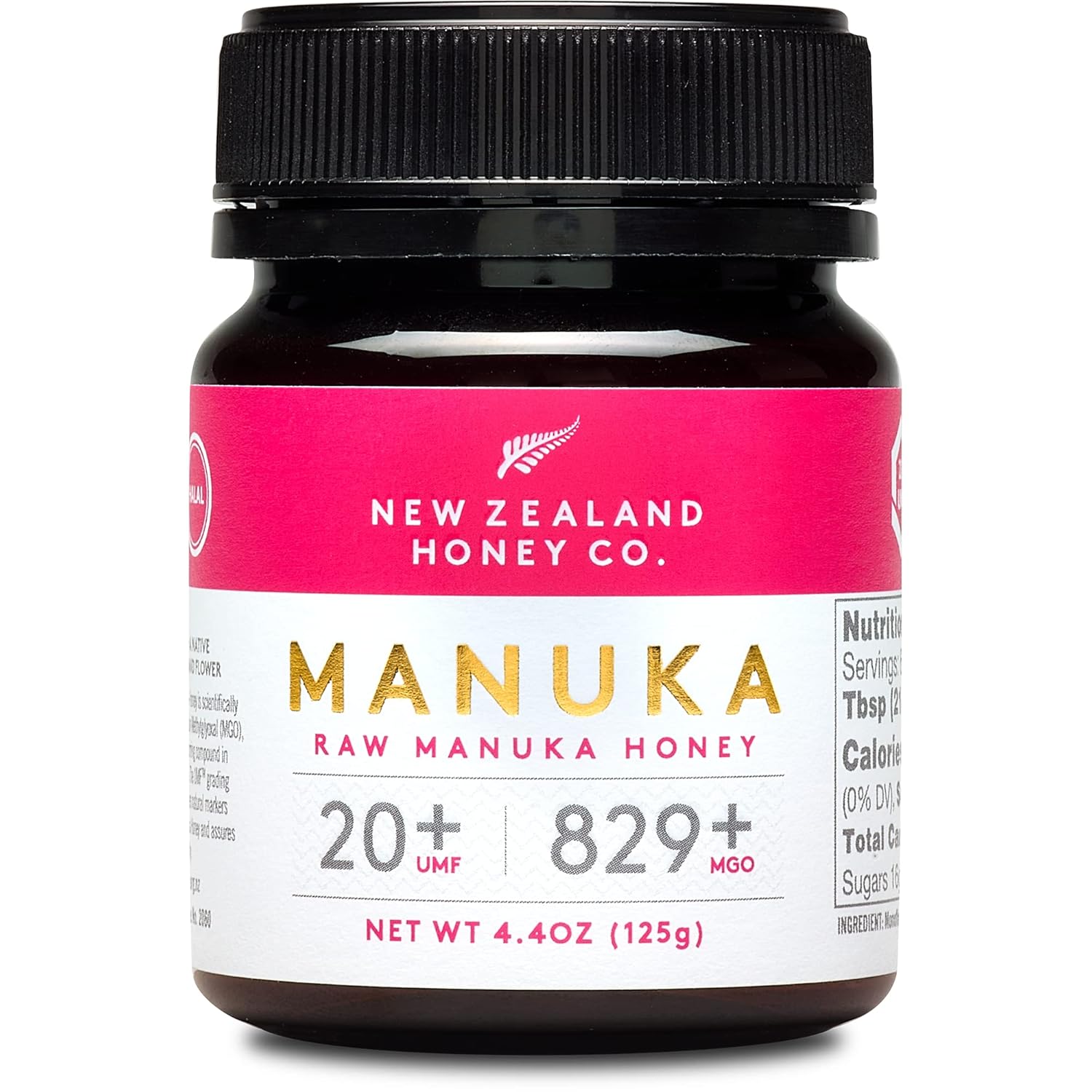 Raw Manuka Honey UMF 20+ MGO 829+ for Energy and Healing
