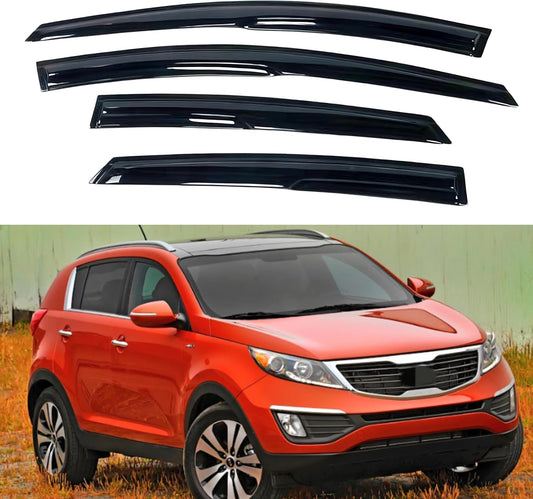 IG Window Visor for Kia Sportage 2011-2016 - Durable Rain Guard