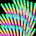 55 PCS Foam Glow Sticks Bulk With 3 Modes Colorful Flashing - Party