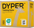 DYPER Toddler Potty Training Pants 2T-3T - Plant-Based Comfort