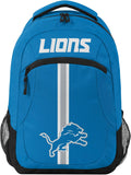 Detroit Lions Alternate Color Action Backpack - Team Color Pride