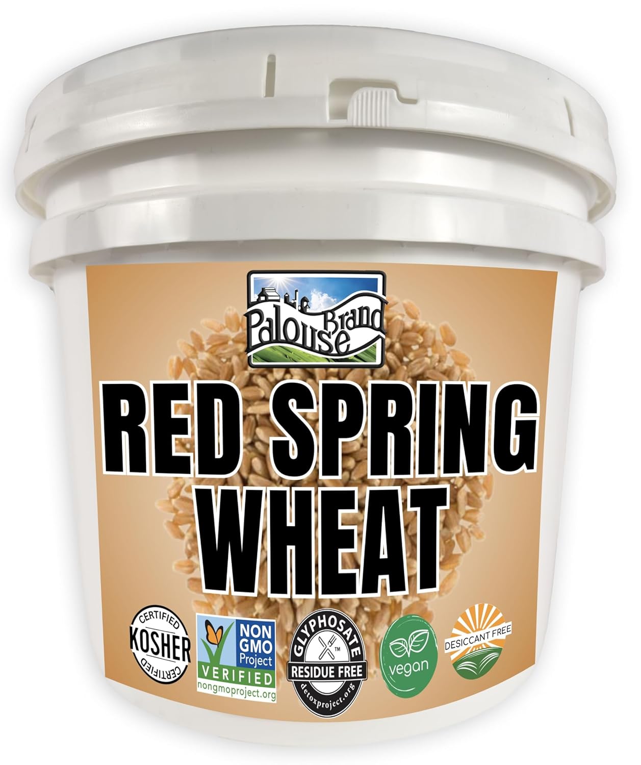 Palouse Brand Certified Glyphosate Residue Free Hard Red Wheat