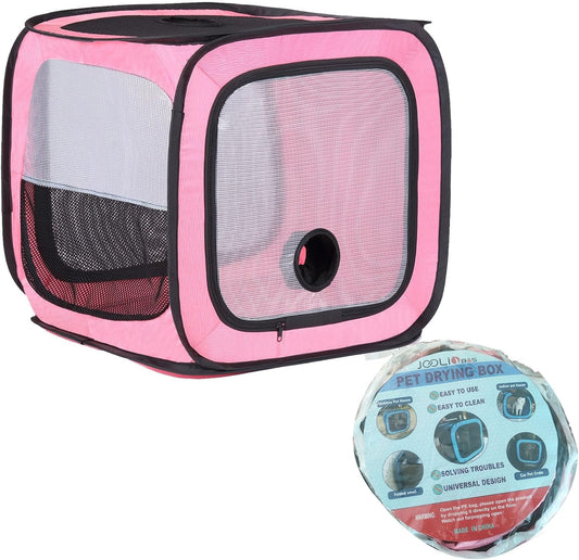 Portable Pet Hair Dryer Box - Pink