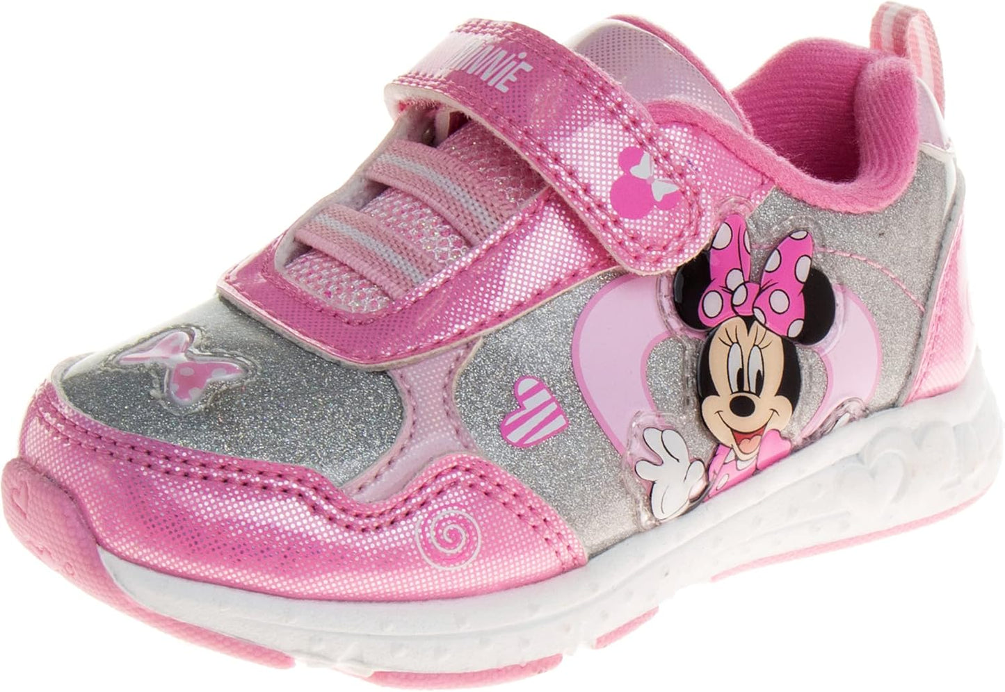 Disney Girls Minnie Mouse Light Up Laceless Running Shoes Review