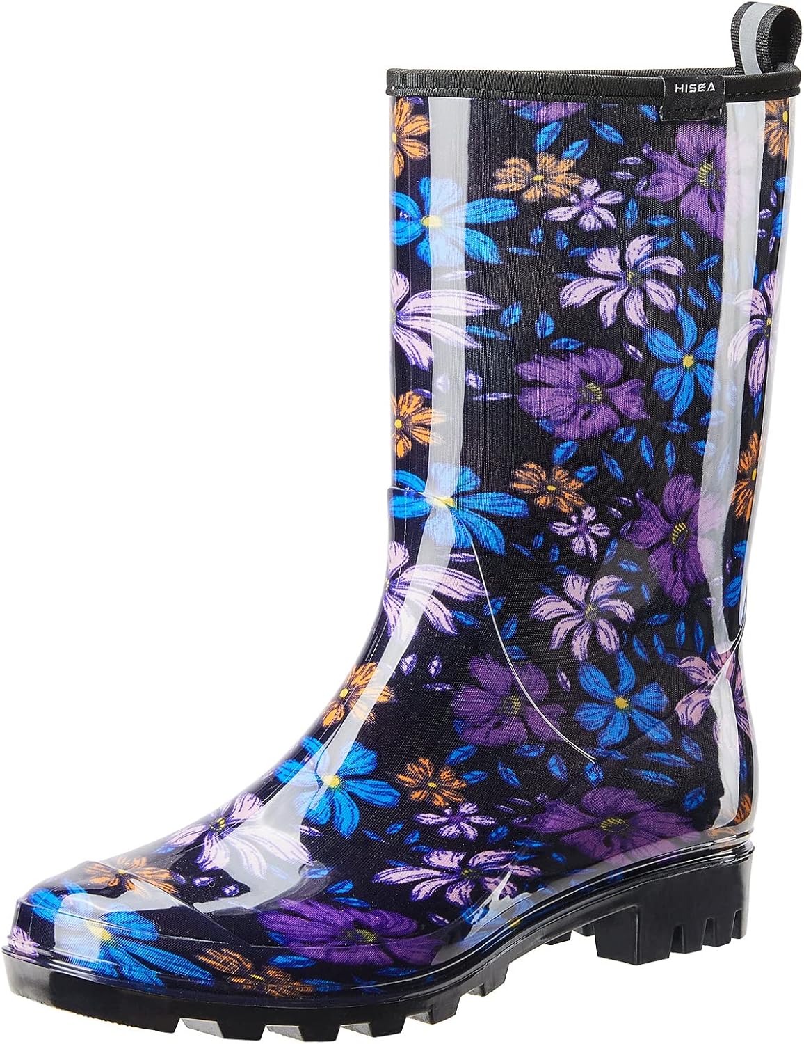 HISEA Women's Rain Boots: Waterproof Mid Calf Garden Footwear