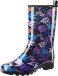 HISEA Women's Rain Boots Waterproof Mid Calf Garden Boots - Dry These