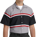 Red Kap Men's Performance Tech Lined Collar Shirt - Durable Workwear