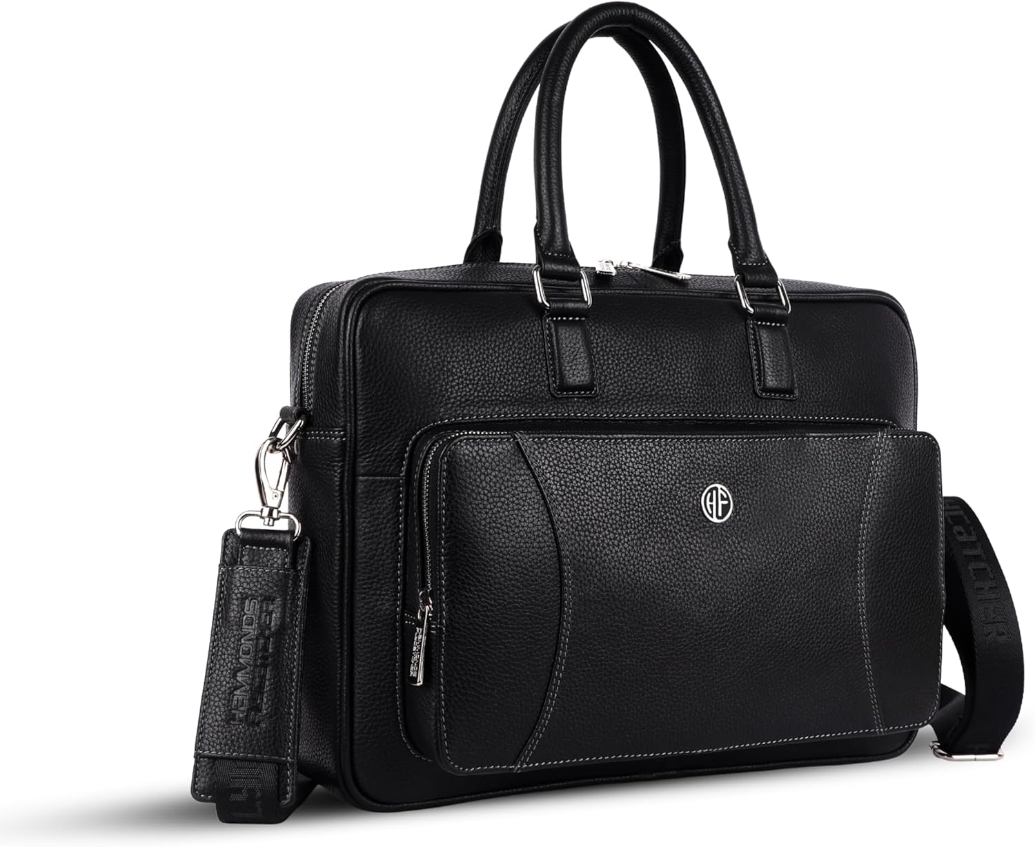 Genuine Leather Laptop Bag for Men by Hindustan Foam
