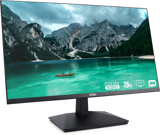 GTEK 24 Frameless FHD Monitor - Crisp Display