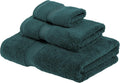 Egyptian Cotton 3-Piece Towel Set Teal - Plush Hotel-Style