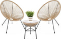 Acapulco 3-Piece Outdoor Patio Bistro Set - Compact Comfort