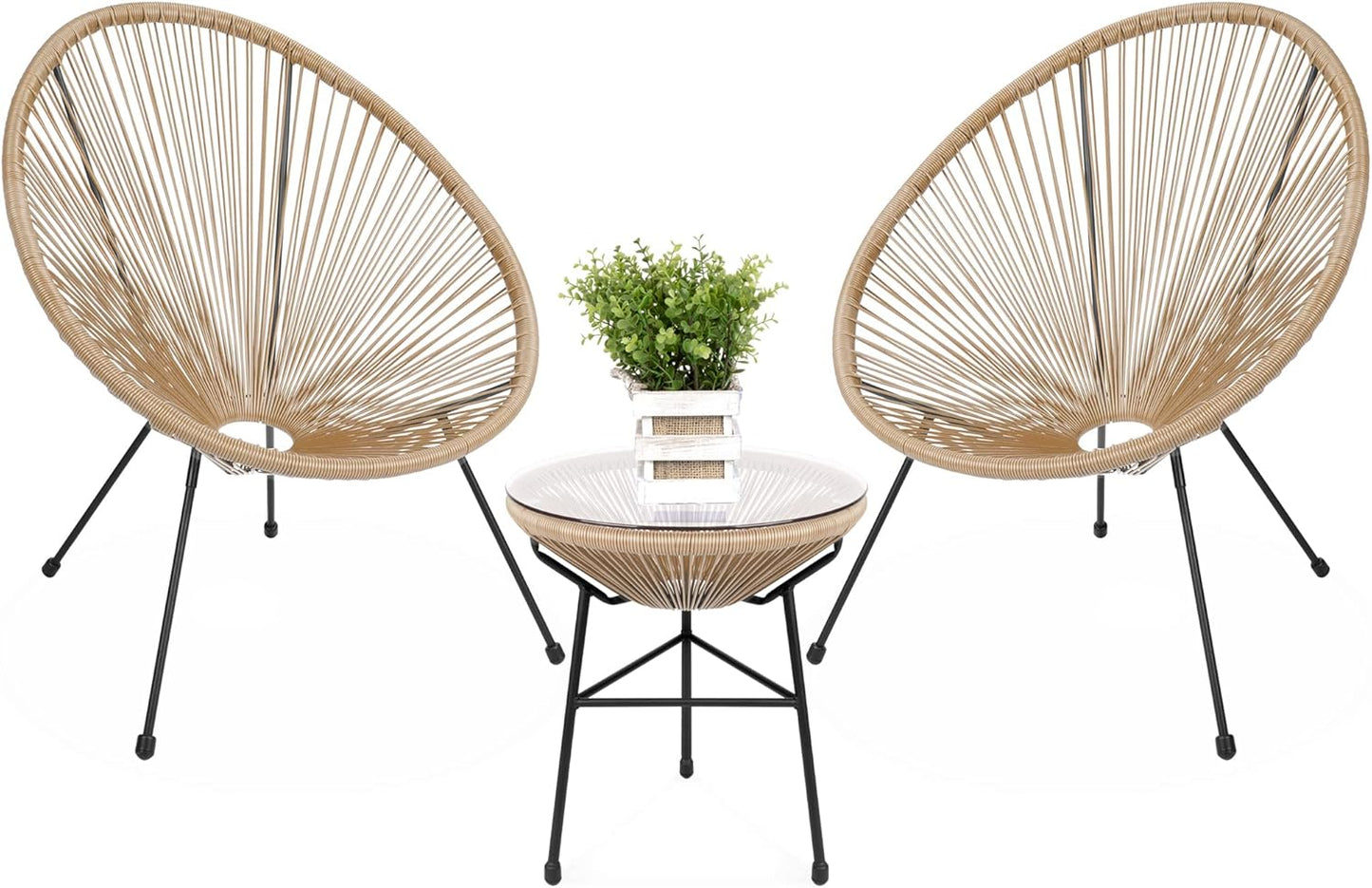 Best Choice Products 3-Piece Outdoor Acapulco Bistro Set Review