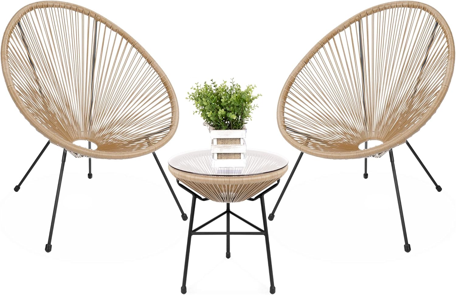 Best Choice Products 3-Piece Outdoor Acapulco Bistro Set Review