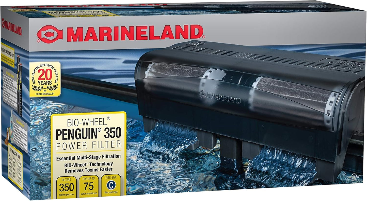 Marineland Penguin Bio-Wheel Power Filter for Aquariums