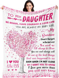 Daughter Blanket from Mom Dad - Cozy 60in x 80in Keepsake