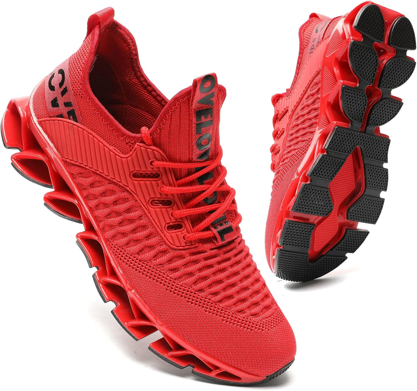 Men's Running Shoes Breathable Non Slip Gym Sports Trainers