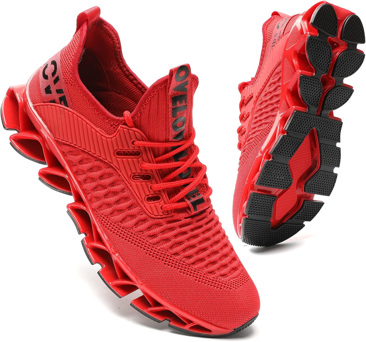 Men's Running Shoes Breathable Non Slip Gym Sports Trainers