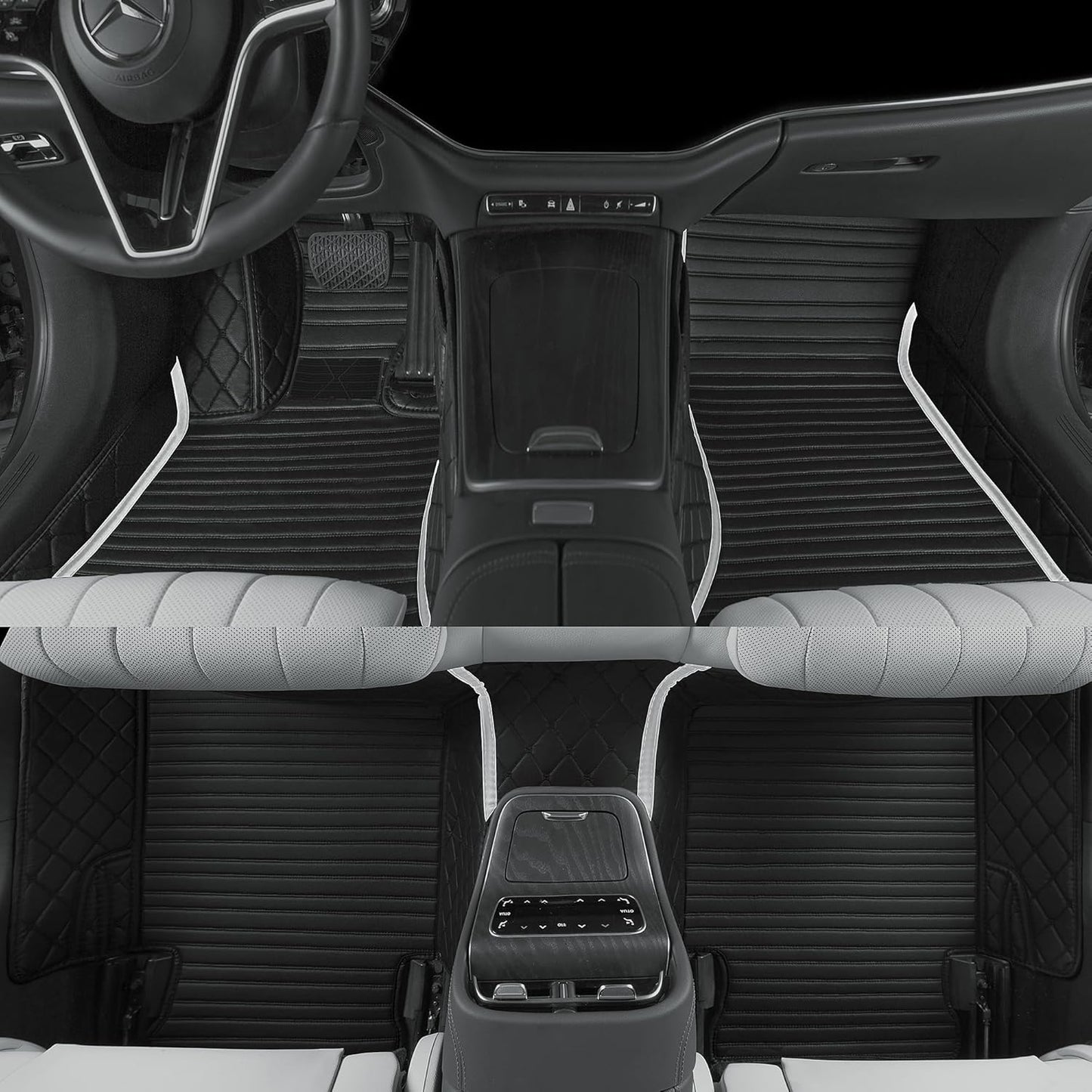 All-Weather Car Floor Mats for 99% Vehicle Models - Custom Fit