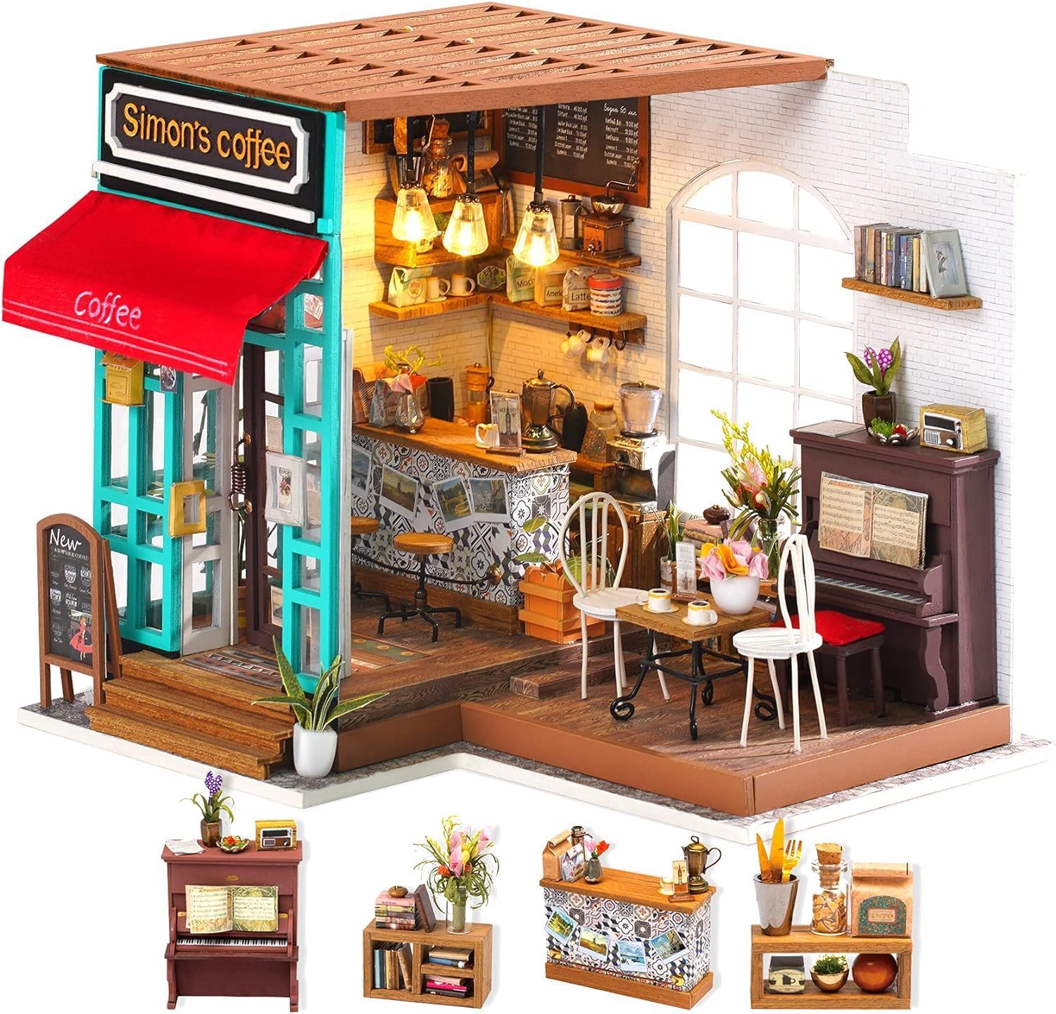 Rolife Miniature House Kits for Adults - DIY Tiny House Fun