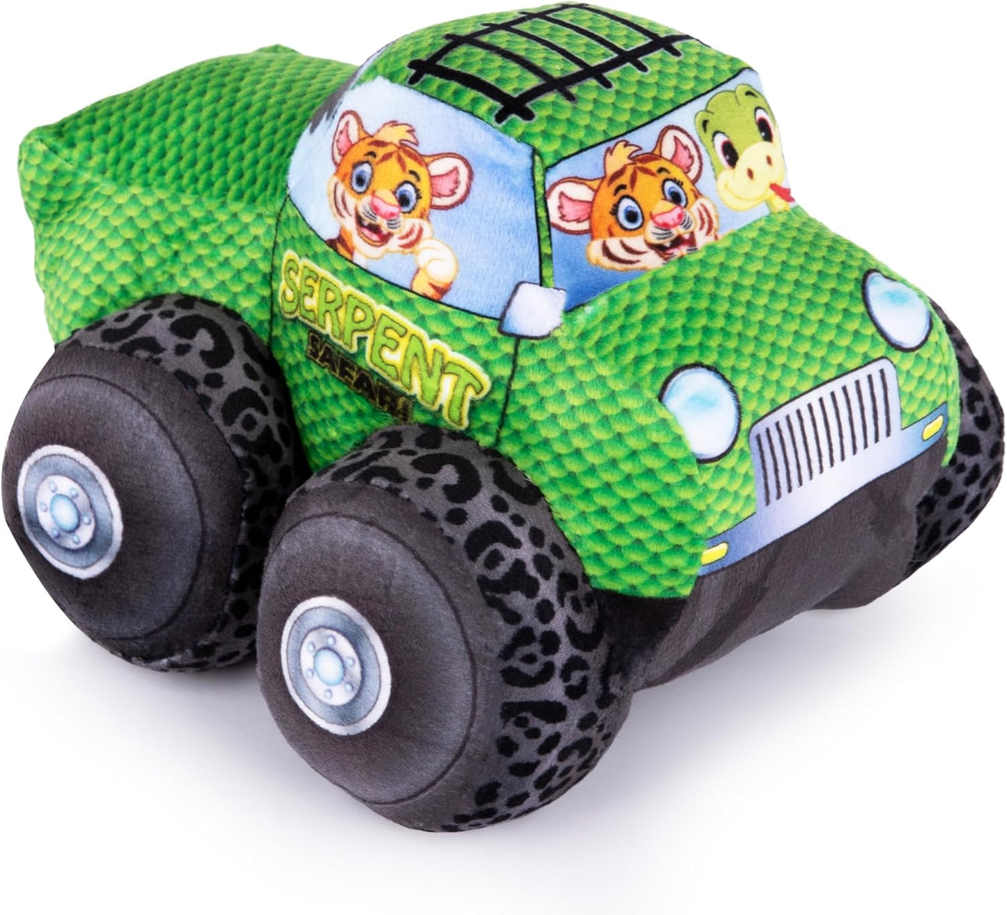 Plush Monster Truck - Safari Design
