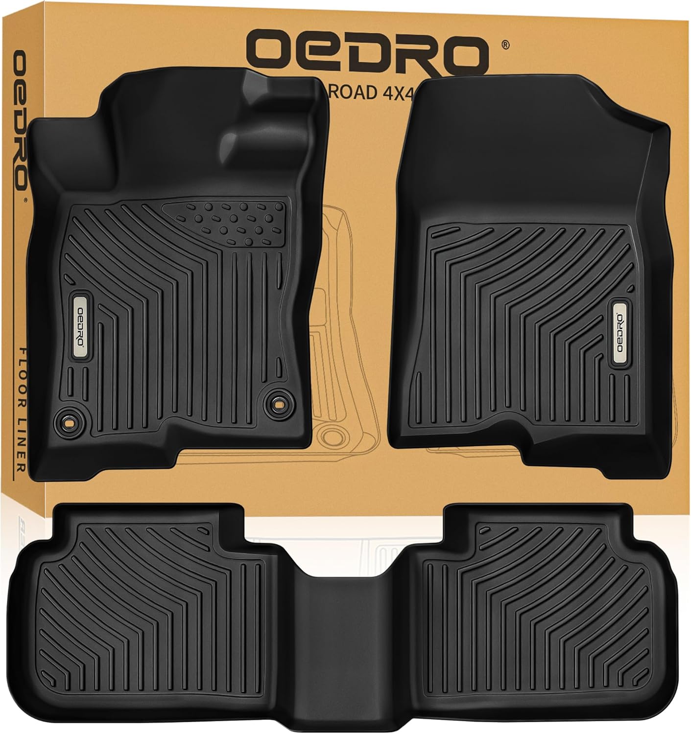 Custom Fit All Weather Floor Mats for Honda Civic 2022-2026
