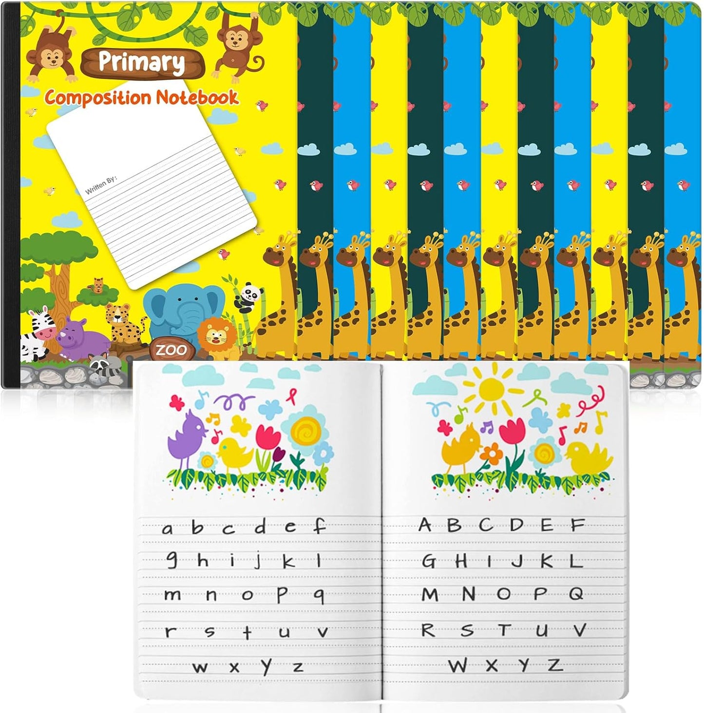 Dunzoom Primary Journal 12-Pack: Write, Draw, Imagine!