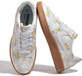 Women's Retro PU Leather Fashion Sneakers - Comfortable Casual Walkers