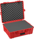 25in Large Waterproof Hard Case Model 839 in Red - Portable Protection
