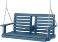 Outdoor Hanging Porch Swing 2-Seat Patio Bench - Durable Comfort
