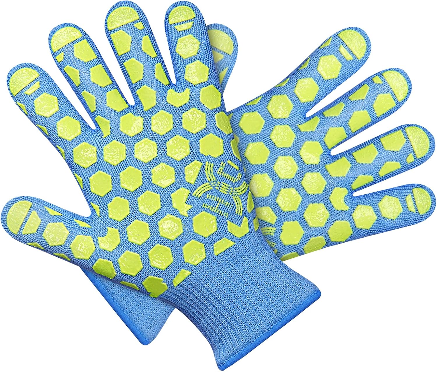 EN407 Certified 932F Heat Resistant Gloves x2