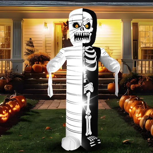 8FT Zombie Halloween Outdoor Inflatable Decoration with LED Lights