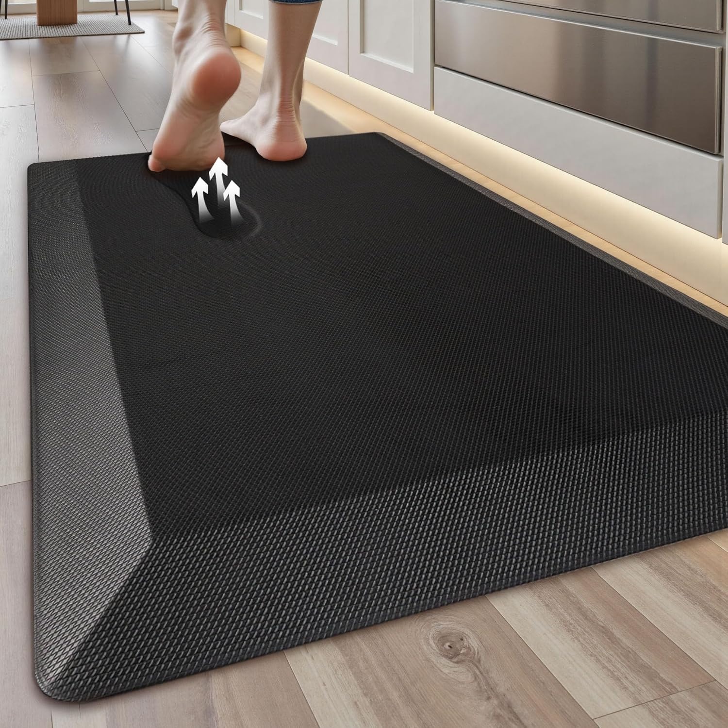 Anti Fatigue Kitchen Mats for Floor - Extra Thick Comfort Mat