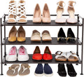 Seville Classics 3-Tier Freestanding Shoe Rack Organizer - Stackable