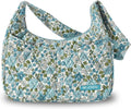 Hobo Shoulder Bag for Women - Lightweight Quilted Fabric Purse