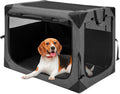 Dog Crates 36 in Collapsible Soft Dog Crate - Portable Travel Kennel