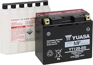 Yuasa YUAM6212B YT12B-BS Battery: Reliable Power for Your Ride
