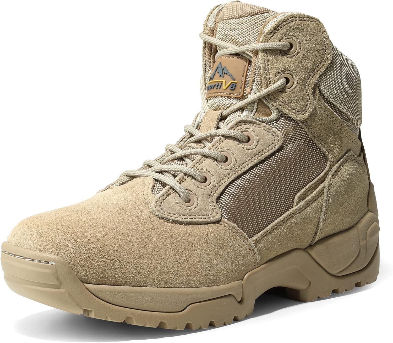 NORTIV 8 Mens Military Tactical Work Boots for Outdoor Adventures