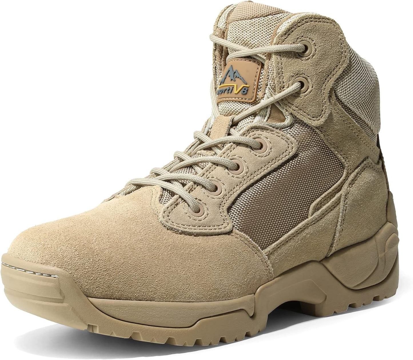 NORTIV 8 Mens Military Tactical Work Boots for Outdoor Use